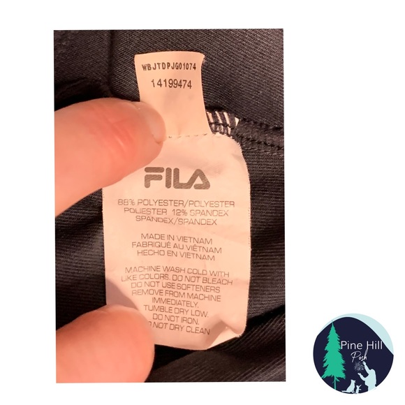 SOLD🟢2 FOR $10🟢 FILA Womens Tennis Skort Size XS* Black Pink Rear Pocket - Picture 6 of 9